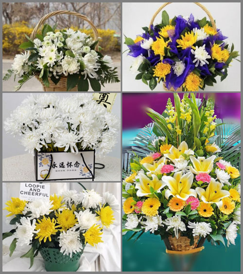 安徽芜湖市无为县白茆镇仔洲村白事提篮配送